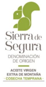 Sello Denominación Sierra de Segura Jáen Olivar de Montaña Cosecha Temprana