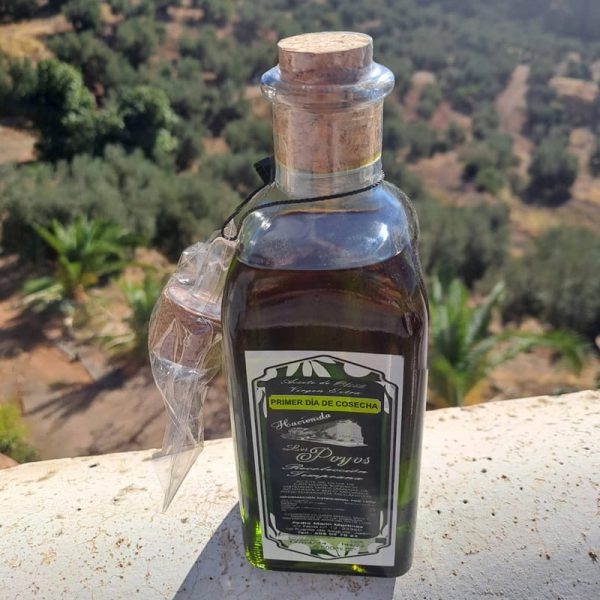 Aceite de Oliva Virgen Extra Recolección Temprana Hacienda Los Poyos Temporada 2022 frasco 500ml