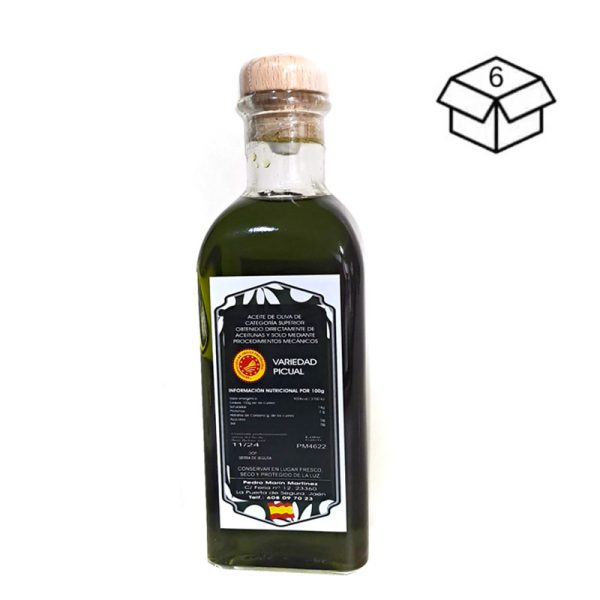 Aceite de Oliva Virgen Extra Recolección Temprana Hacienda Los Poyos Temporada 2022 frasco 500ml