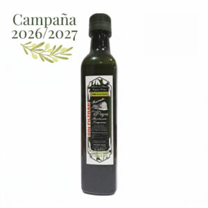 Aceite de oliva virgen extra sin filtrar Origen Jaén